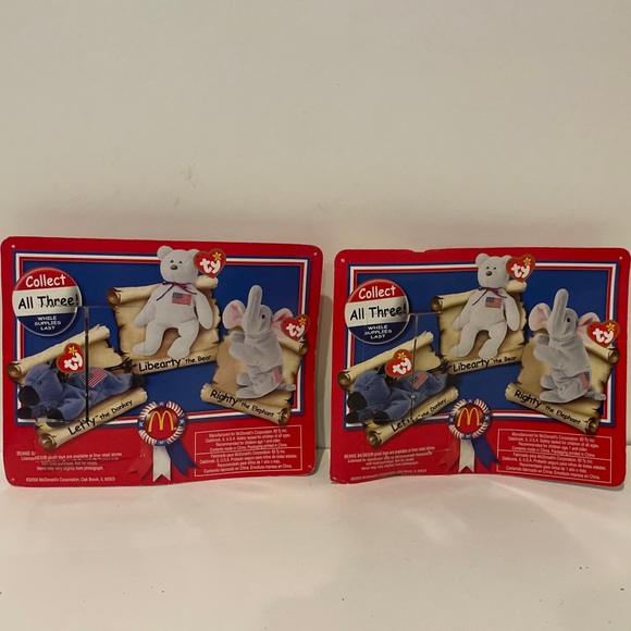 Ty teenie beanie baby, McDonalds trio! Never opened - Picture 3 of 4